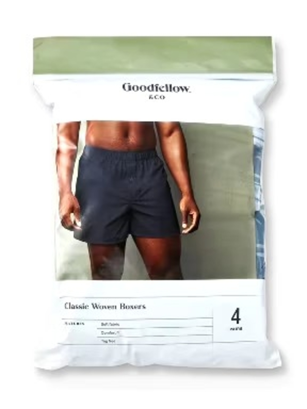 Goodfellow & Co Men’s Classic Woven Boxers - Black